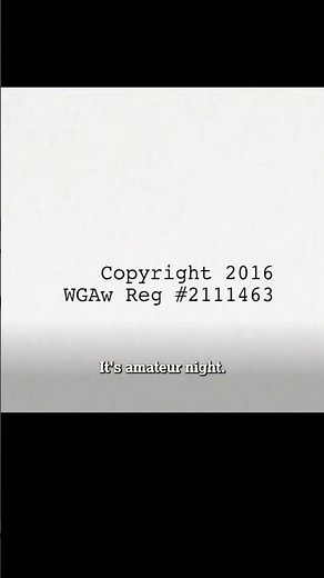 Don't put the © symbol on your screenplay. It won't protect you. #screenwriting #screenwritingtips