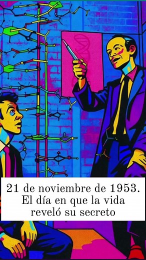 El día en que la vida reveló su secreto 21 de noviembre de 1953. En las páginas del Nature, una publicación británica hizo oficial uno de los descubrimientos más trascendentales del siglo XX: la estructura del ADN. Aunque el hallazgo había sido presentado meses antes, esta fecha marcó la validación científica definitiva del modelo propuesto por James Watson y Francis Crick, basado en los datos cruciales obtenidos por Rosalind Franklin y Maurice Wilkins. Por primera vez, el mundo veía con clarida