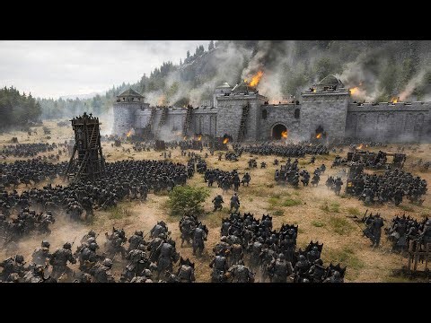 200 Elves vs 2000 Mordor Orcs Siege – LOTR Mod | Mount & Blade 2 Bannerlord