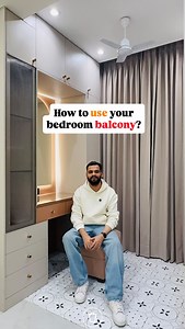 Would you keep it as a balcony or convert it? 💡Tip- A bedroom balcony is actually a bonus room. – Perfect if the bedroom is small – Adds privacy storage – Game changer for couples . Want the cost? Drop a comment👇✨ #interiordesign #balconymakeover #smallbedroomideas #beforeafter #smartspaces #dizartstudio #trendingnow #explorepage | Dizart Studio