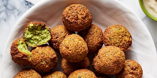 Our Homemade Falafel Won't Fall Apart In The Fryer—Here's Why