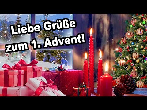 1. Advent Grüße für WhatsApp zum verschicken & Teilen | Adventsgrüße 2024