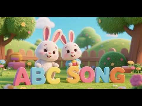 The ABC Song with Bunny Rabbit ABCs | Nursery Rhymes & Kids Songs