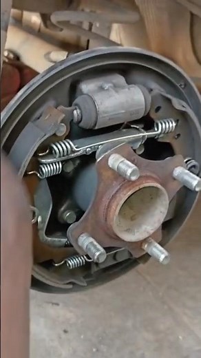 brake adjustment back side