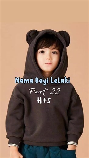 Ide Nama Bayi Lelaki Modern H S