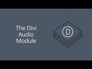 The Divi Audio Module