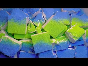 Jumbo Chalk | Holi Powder with Gym Chalk | Crispy Texture | Crunchy Rustling Sounds | ASMR