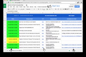 Cómo eliminar múltiples suscripciones a listas de correos desde Gmail sin usar servicios de terceros
