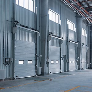 [Hot Item] Energy Saving Commercial Warehouse Overhead Construction Sectional Steel Doors