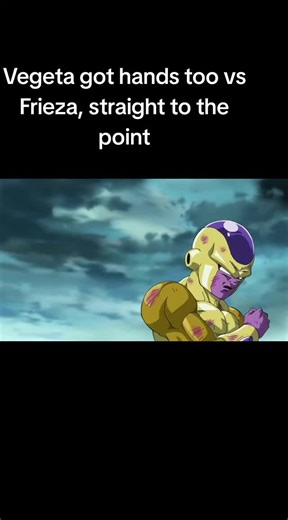 Vegeta went god mode to finish Frieza, but wasn't expecting Frieza to pull a desperate bs move. Vegeta didn't see what was coming next.