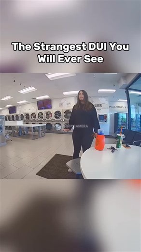 Weird DUI: Woman Salutes the Air in Laundromat — Then Gets Arrested! Police respond to a strange encounter at a laundromat when a woman acts oddly silent and starts saluting the air, leaving officers completely confused. The situation turns into a DUI arrest when she sits in her car’s driver seat while clearly impaired. Watch the full body camera footage of this unusual stop. #BodyCamera #PoliceVideo #DUI #WeirdEncounters #TrueCrime #ViralBodycam #CaughtOnCamera #LawEnforcement Save & share if t