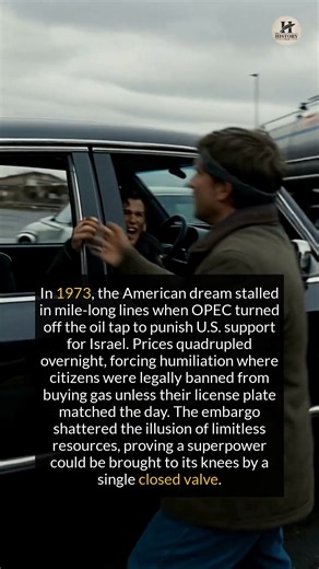Five decades ago, the world realized how fragile the supply chain really was when the pumps ran dry. #history #1970s #oilcrisis | The History Page
