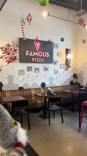 OK guys… we’re back!🍕🎄🍕🎅 Did you miss us? Because we definitely missed you! The ovens are fired up, the dough is fresh, and the Famous Pizza team is back from holiday break and ready to feed Bethel again. Who’s stopping in first? 👀🍕