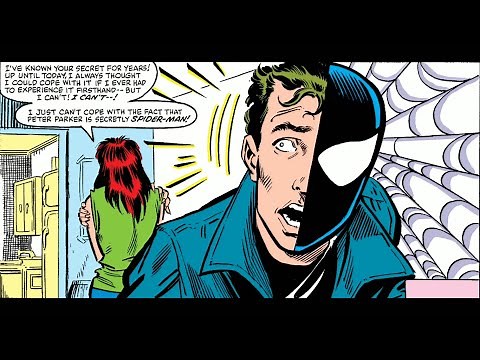 Mary Jane knows Peter Parker is Spider-Man | Spider-Man Comic Dub