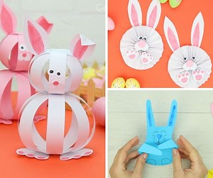 3 lavoretti da fare con i bambini per la Pasqua 🐰 | Creativo