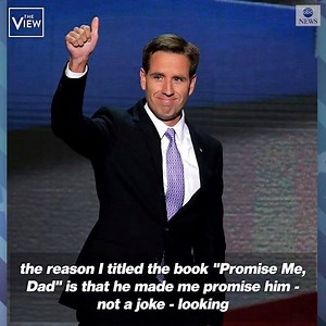 “He didn’t want me to withdraw from the things that had motivated my whole life... I hope he’s proud of me.” Former Vice Pres. Joe Biden opens up on The View about conversations with his late son, Beau. “All of you folks have lost somebody. They’re still with you. They’re in you.” https://abcn.ws/2XNoX4e | The View