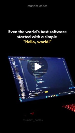 Muazim | Everything Starts from bottom 🧑‍💻🚀 #programing #coding #softwaredeveloper #100dayproject #goals #coder #goal #developerlife #developer... | Instagram