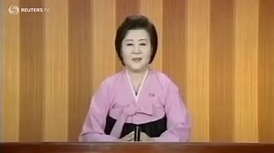 North Korea's voice of triumph or doom: 74-year-old television presenter Ri Chun Hee is considered a national hero who first took to the airwaves in 1971, and is known for her trademark bombastic delivery. More: test http://reut.rs/2w1wxK7 | Reuters
