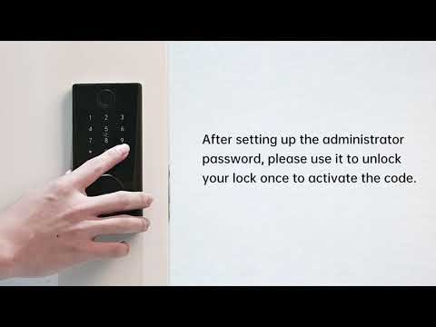 How to Change the Admin Password on the Anyfirm M8 WiFi Smart Lock