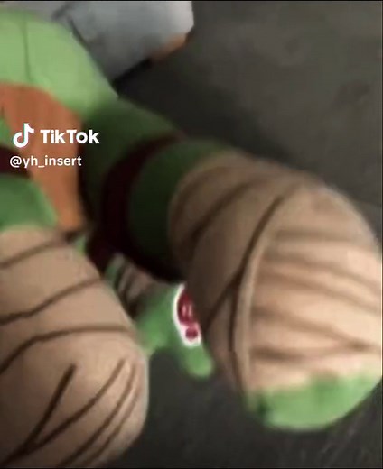 Mbappé Ninja Turtle Plush Stand Up Original