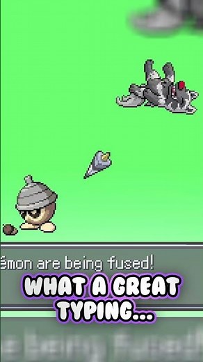 My first fusion in Pokemon Infinite Fusion: Hoenn.