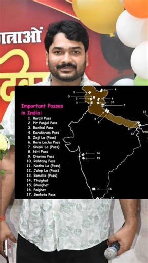 Important Passes in India: #shorts #shortvideo #ssc