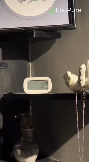 12 reactions | Watch the difference yourself! From polluted to pure — Ecopure Air Purifier drops your AQI in minutes! ✅ HEPA + Carbon filters for 99.9% clean air ✅ Quiet & powerful performance Don’t breathe dirty air — breathe Ecopure clean! | Ecopure | Facebook