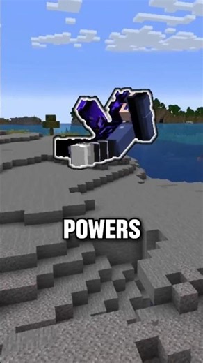 This mod gives you POWERS!😱 #shorts #minecraft #minecraftshorts