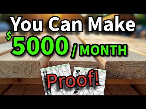 My Calendar is BOOKED for the next Four Months! Woodworking Side Hustle (FREE PLANS)