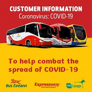 From this morning, all of our weekday services have returned to Monday to Friday schedule while Expressway will operate normal schedule with minor service reductions A maximum of 14 people can travel on a single deck bus while a maximum of 19 can travel on double deck vehicles. We ask customers to adhere to social distancing guidelines by following seating restrictions @TransportForIreland | Bus Éireann