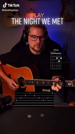 Learn The Night We Met Guitar Tutorial | Lord Huron 🔥