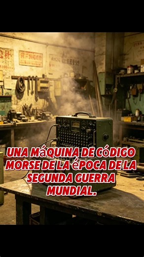 Una máquina de código Morse de la Segunda Guerra Mundial.#collection #hardcorepawn #collector #collecting #antique