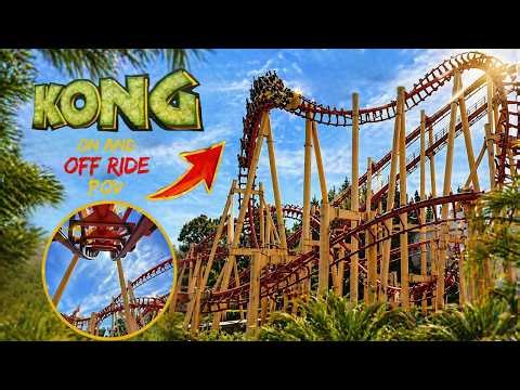 Kong | On & Off Ride POV | Six Flags Discovery Kingdom 2026