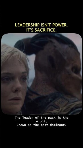 "The Alpha Protects the Pack" | Predator: Badlands (2025) — Thia & Dek Wolf Scene