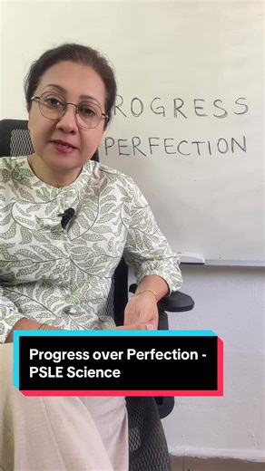 Progress matters more than perfection in PSLE Science. Real improvement happens step by step, not overnight #psle #sciencetok #primaryschool #sgparents