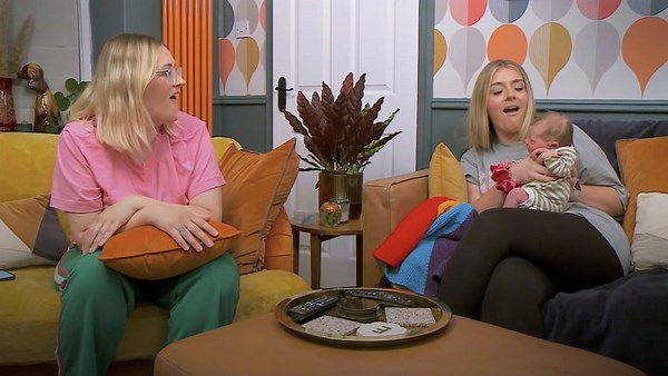 WATCH: Ellie introduces her adorable newborn son on Gogglebox