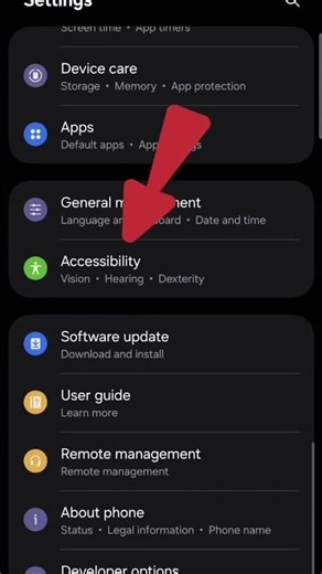 How to turn on colour inversion | samsung balck to white display settings