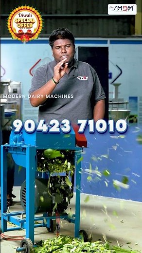 The King of Cattle Farms BAHUBALI 3.0 CHAFF CUTTER #chaffcutter