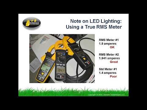 How to Troubleshoot a Low Voltage Lighting System with a Clamp Multimeter