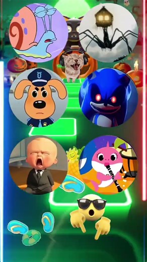 House Head, SpongeBob, Sonic Exe, Baby Shark, Baby Boss, Sheriff Labrador #shorts