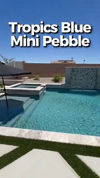 Tropics Blue Mini Pebble