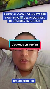 Jóvenes en Acción 2026: cómo consultar si eres beneficiario