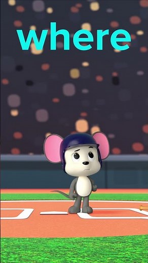Sight Word: Where | ABCmouse and MLB #learning #sightwordsforkids #baseball #mlb #education