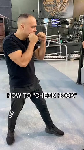 78_How to check hook 🥊 #boxing #check #hook #fyp #foryou | Boxing Style