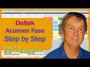🔸 Deltek Acumen Fuse – Step by Step 🔸 5 🔸 Complete Schedule Diagnostics & Forensics Course