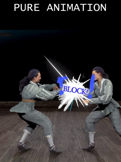 Physics vs. Animation in Fighting Games