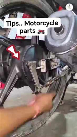 Tips.. Motorcycle parts foot brake🏍️#everyoneactivefollowers #everyonehighlights #tips #ideas #motorcycleparts | Joven Vlogs Reels