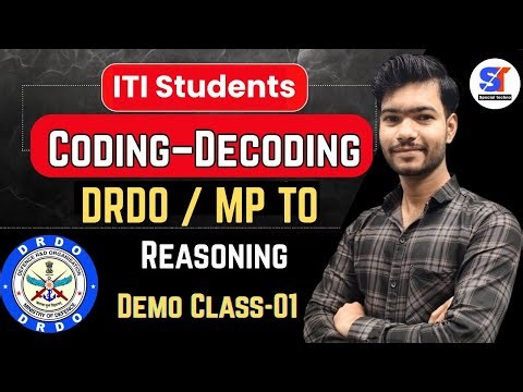 Coding–Decoding Reasoning for ITI Students | DRDO / MP TO | Demo Class-01