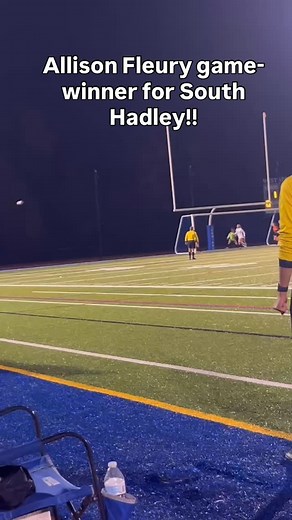 Allison Fleury scores the game-winning goal in added time for South Hadley to beat Belchertown 2-1, and secure the Class B Western Mass. crown for the Tigers. | MassLive.com High School Sports