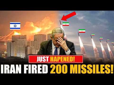 Iran's Shocking 200 Missile Strike EXPOSED Suddenly!